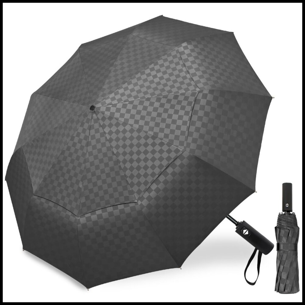 Oversized Windproof Golf Umbrella Automatic Open … - image 1